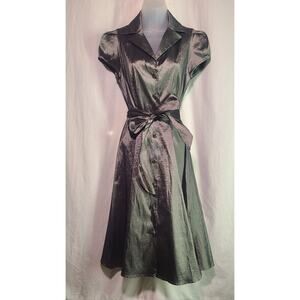 Vintage Liz Claiborne Pewter Small Dress